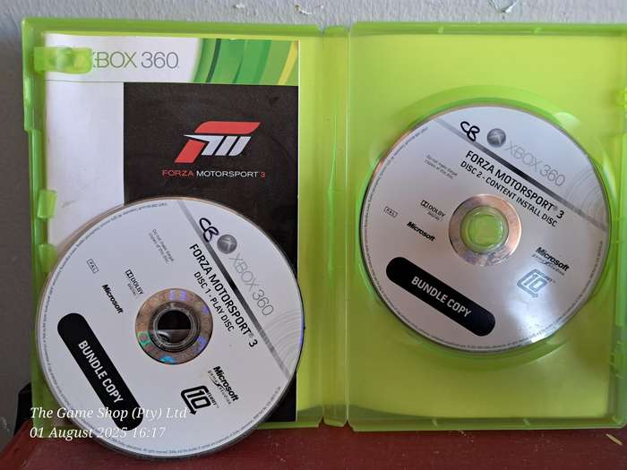 Xbox 360 Forza Motorsport 3 - (Bundle copy) - CIB