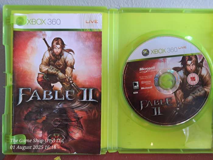 XBOX 360 FABLE II - CIB