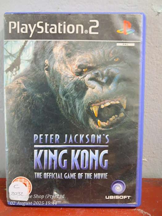PS2 PETER JACKSON'S KING KONG - THE OFFICIAL GAME - CIB