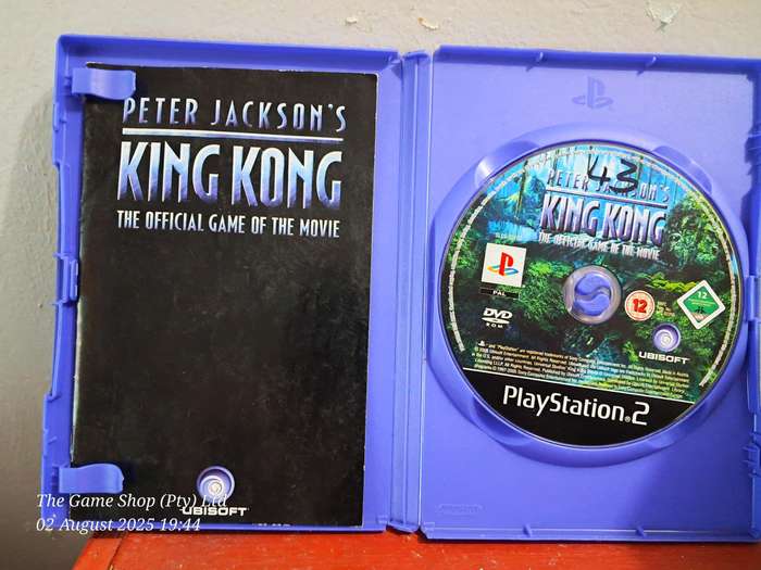 PS2 PETER JACKSON'S KING KONG - THE OFFICIAL GAME - CIB