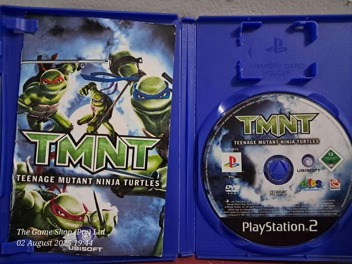 PS2 TMNT Teenage Mutant Ninja Turtles - CIB