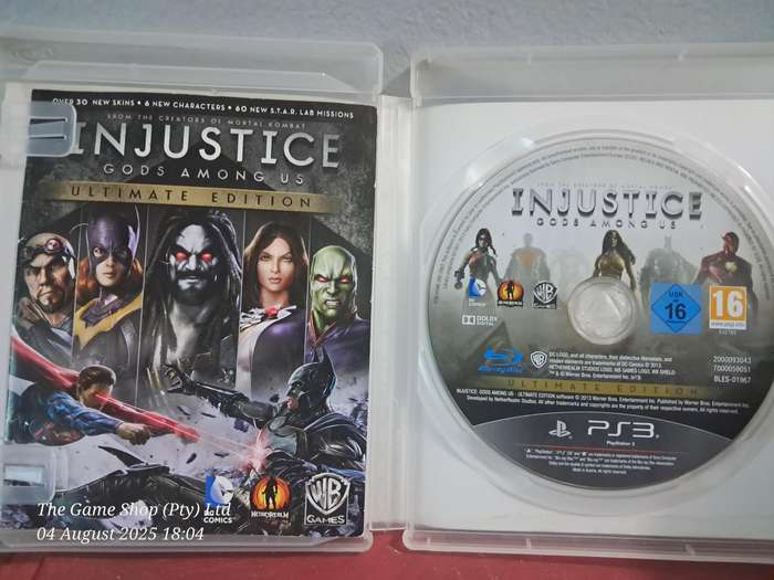 PS3 INJUSTICE : GODS AMONG US ULTIMATE EDITION - CIB