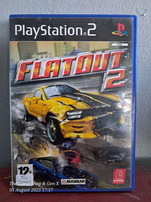 PS2 FLATOUT 2 (CIB)
