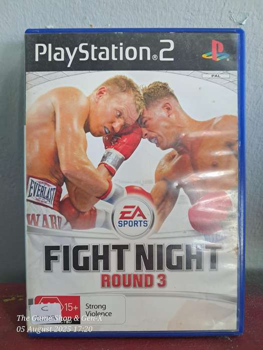 PS2 FIGHT NIGHT RD 3 - CIB