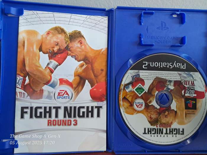 PS2 FIGHT NIGHT RD 3 - CIB