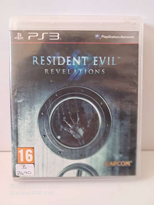 PS3 RESIDENT EVIL REVELATIONS - CIB