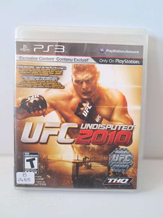 PS3 UFC 2010 - CIB