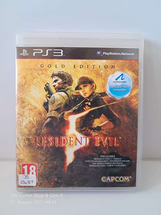 PS3 RESIDENT EVIL 5 GOLD EDITION - CIB