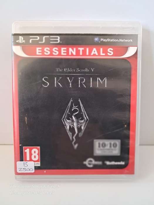 PS3 THE ELDER SCROLLS V : SKYRIM (ESSENTIALS) CIB