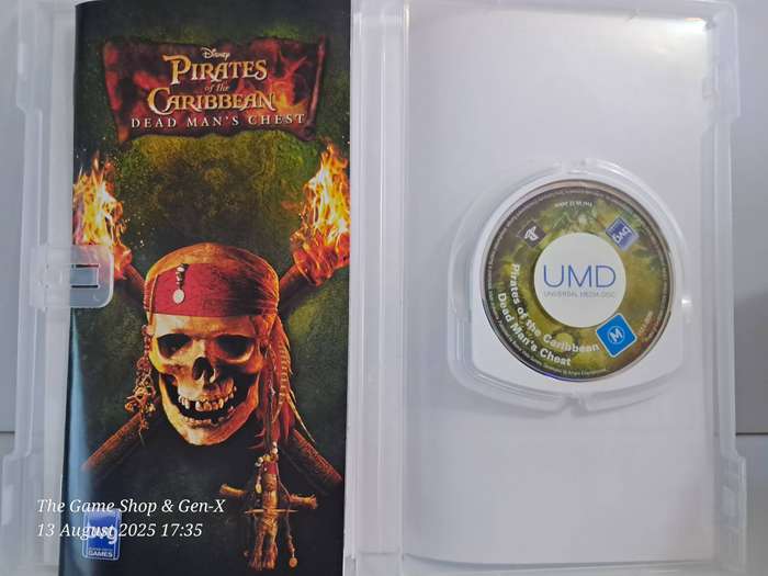 PSP PIRATES OF THE CARIBBEAN : DEAD MAN'S CHEST - CIB