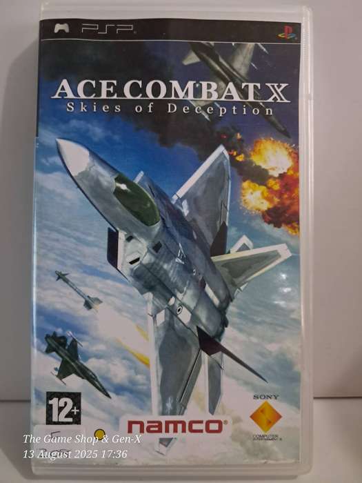 PSP ACE COMBAT X : SKIES OF DECEPTION - NO MANUAL