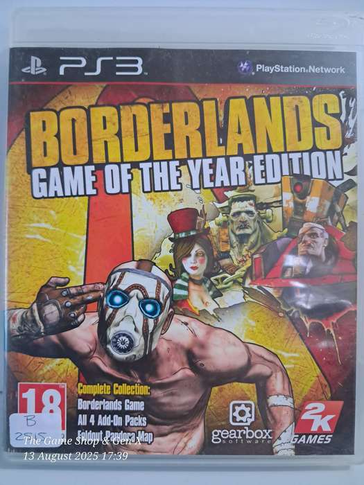 PS3 BORDERLANDS : GAME OF THE YEAR EDITION - CIB