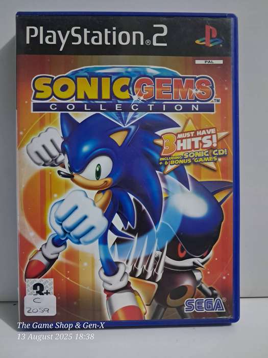 PS2 SONIC GEMS COLLECTION - CIB