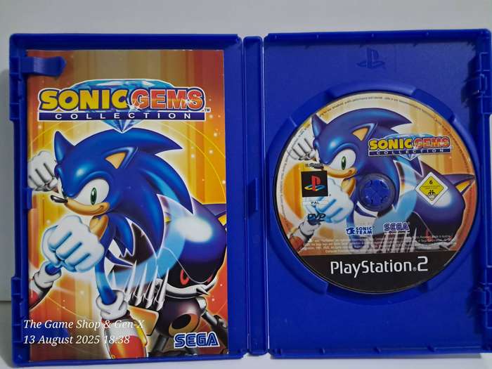 PS2 SONIC GEMS COLLECTION - CIB