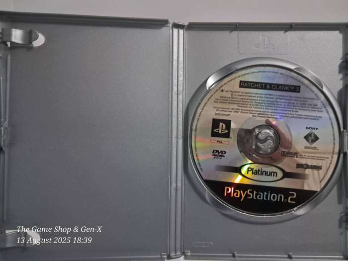 PS2 Ratchet & Clank 3 (Platinum) - NO MANUAL