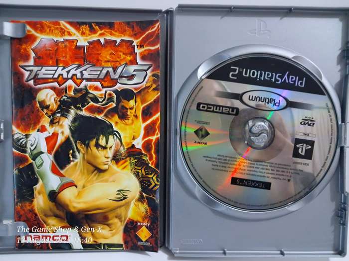 PS2 TEKKEN 5 (PLATINUM) - CIB