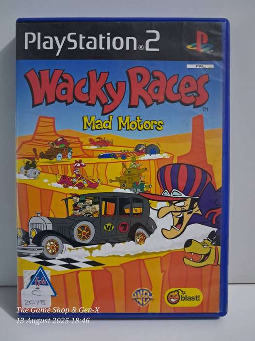 PS2 WACKY RACES : MAD MOTORS - CIB