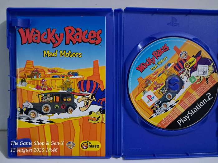 PS2 WACKY RACES : MAD MOTORS - CIB