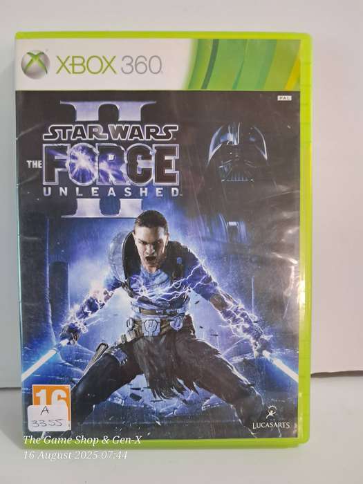 XBOX 360 STAR WARS : THE FORCE UNLEASHED II - NO MANUAL