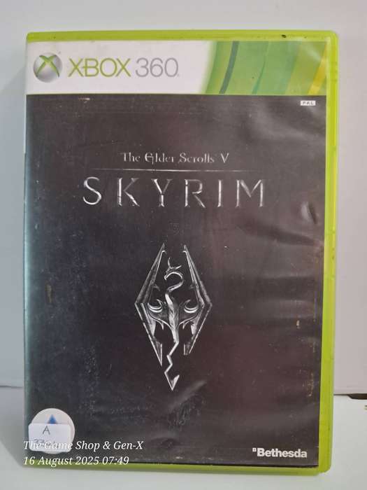 XBOX 360 THE ELDER SCROLLS : SKYRIM (NO MAP)