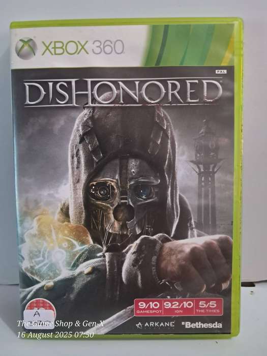 XBOX 360 DISHONORED - CIB
