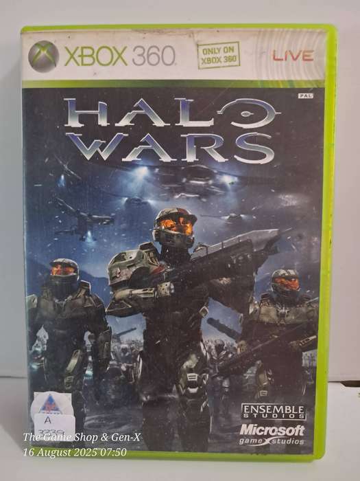 XBOX 360 HALO WARS - NO MANUAL