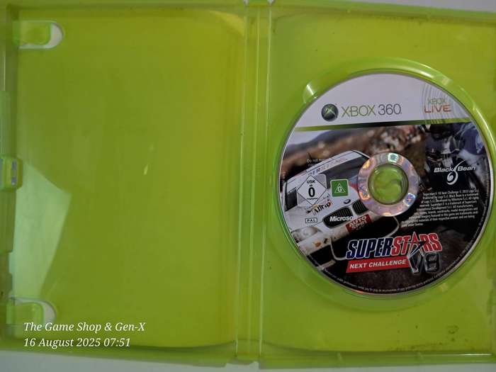 XBOX 360 SUPERSTARS V8 - NO MANUAL