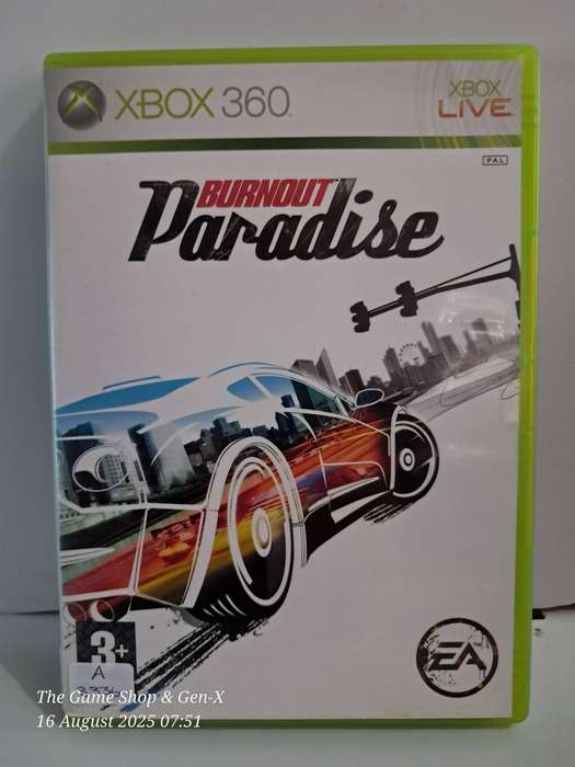 XBOX 360 BURNOUT PARADISE - CIB