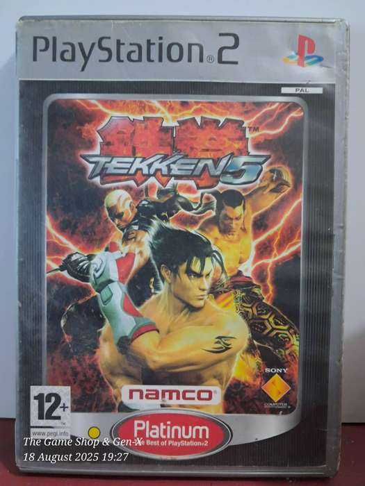 (PS2) TEKKEN 5 PLATINUM - NO MANUAL