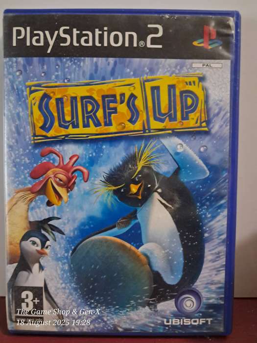 PS2 SURF'S UP + MANUAL