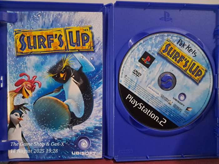 PS2 SURF'S UP + MANUAL