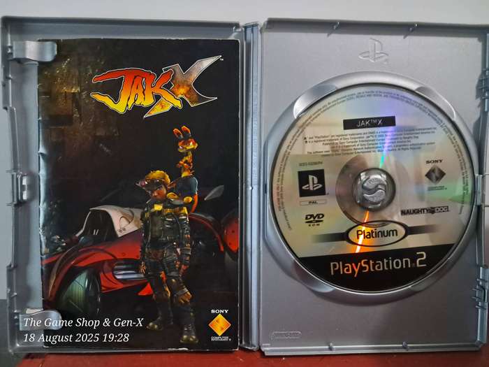 (PS2) JAK X PLATINUM + MANUAL