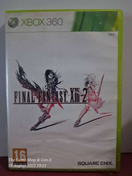 (XBOX 360) FINAL FANTASY XIII-2 + MANUAL