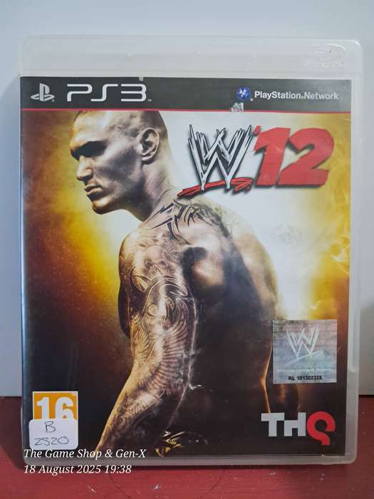 (PS3)  WWE 2K12 + MANUAL