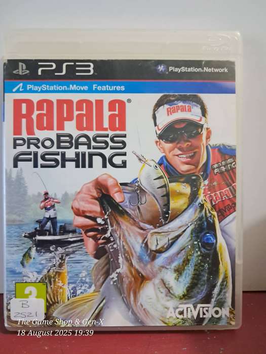 (PS3) RAPALA PRO BASS FISHING + MANUAL