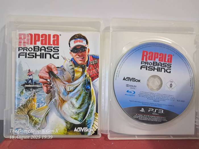 (PS3) RAPALA PRO BASS FISHING + MANUAL