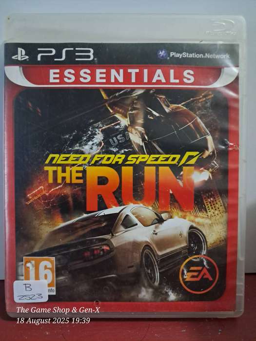 (PS3) NEED FOR SPEED : THE RUN ESSENTIALS + MANUAL