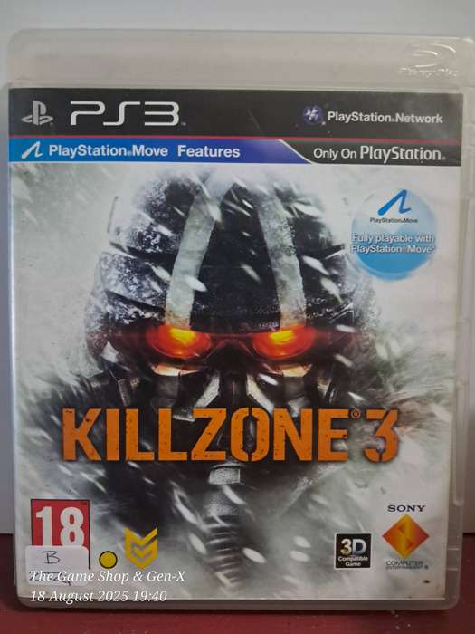 (PS3) KILLZONE 3 + MANUAL