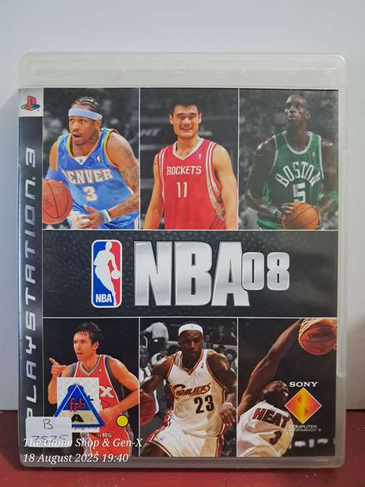 (PS3) NBA 08 + MANUAL