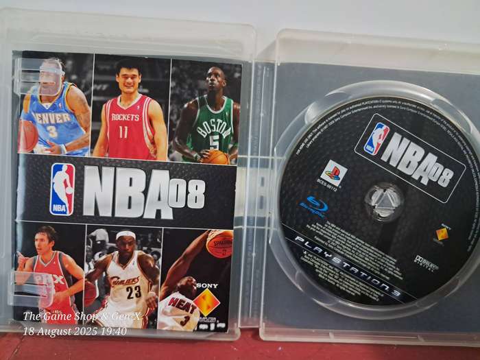 (PS3) NBA 08 + MANUAL