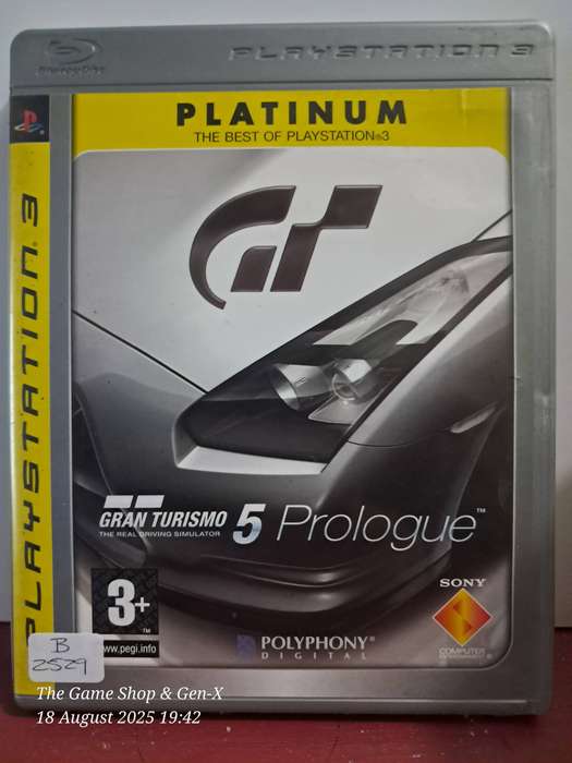 (PS3) GRAN TURISMO : PROLOGUE PLATINUM + MANUAL