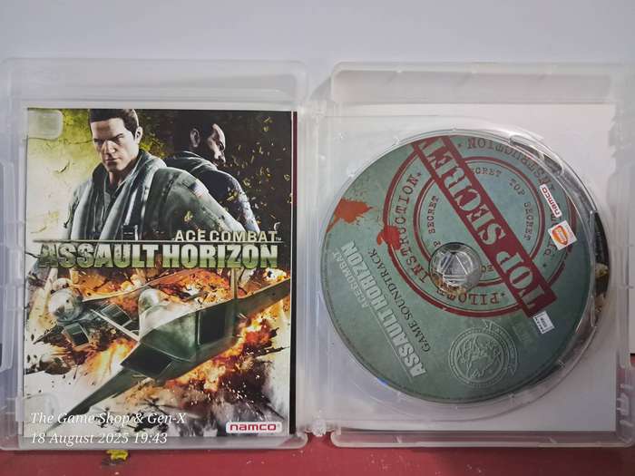 (PS3) ACE COMBAT ASSAULT HORIZON + MANUAL & BONUS DISC