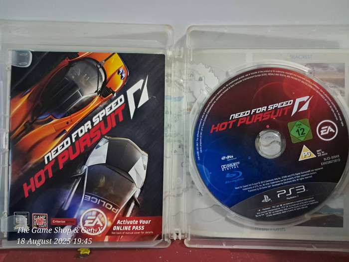 (PS3) NEED FOR SPEED : HOT PURSUIT + MANUAL