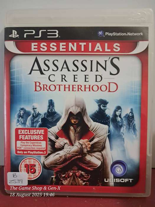 (PS3) ASSASSINS CREED : BROTHERHOOD ESSENTIALS +MANUAL