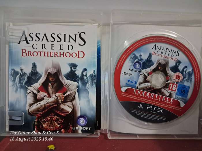 (PS3) ASSASSINS CREED : BROTHERHOOD ESSENTIALS +MANUAL