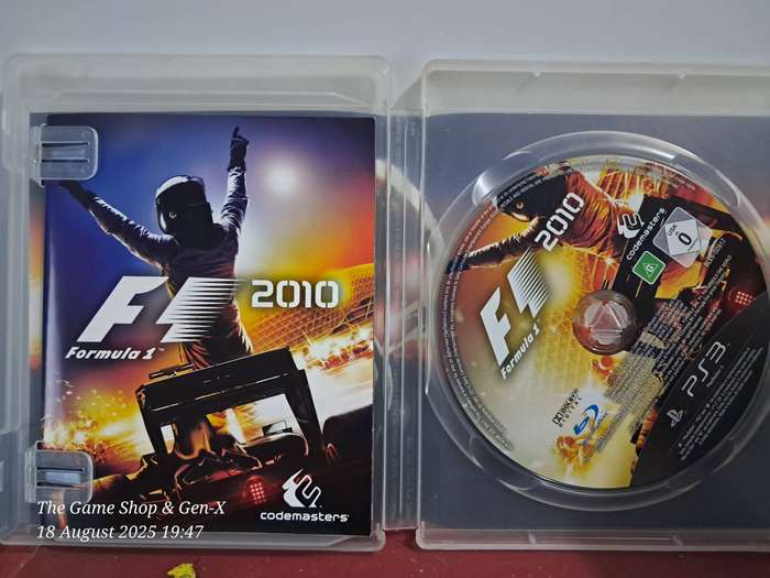 (PS3) F1 2010 + MANUAL