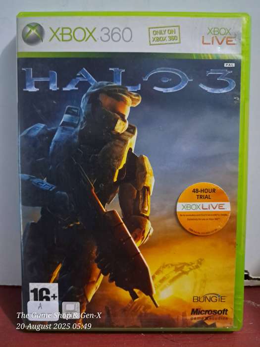 (XBOX360) HALO 3 + MANUAL