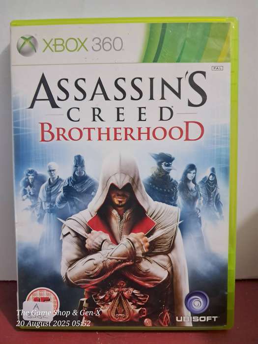 (XBOX360) ASSASSINS CREED : BROTHERHOOD + MANUAL