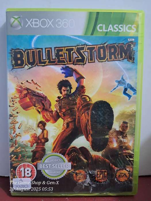 (XBOX360) BULLETSTORM + MANUAL
