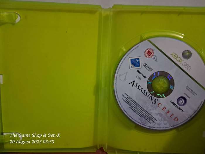 (XBOX360) ASSASSINS CREED - NO MANUAL